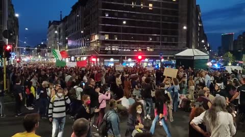 Manifestazioni per la libertà - Milano