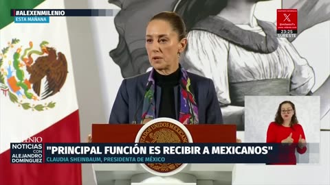 Claudia Sheinbaum respalda acuerdo de deportación entre México y Estados Unidos