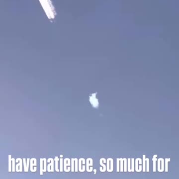 “Oh look at that - he just run out”