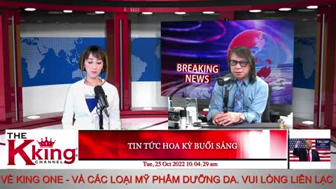 TIN TỨC HOA KỲ BUỔI SÁNG - 10/25/2022 - The KING Channel