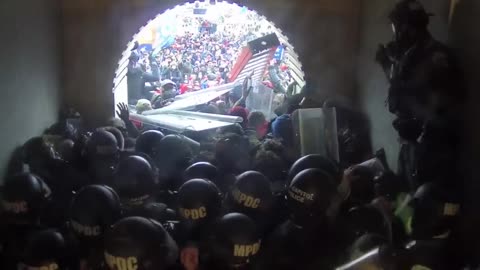 January 6th Video Shows DC Police Beat Woman