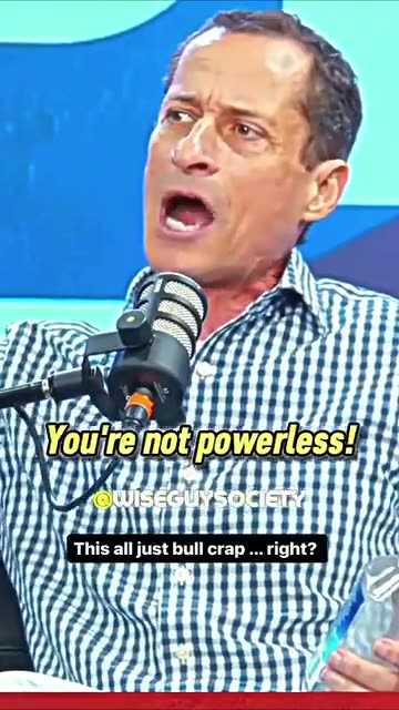 Patrick Bet-David Confronts Anthony Weiner on the Clinton Murders and his D*ck Pics