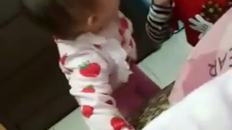 Two Baby Boy Fight