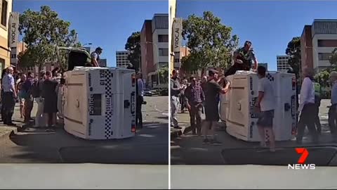 Police Car Crash - Australia