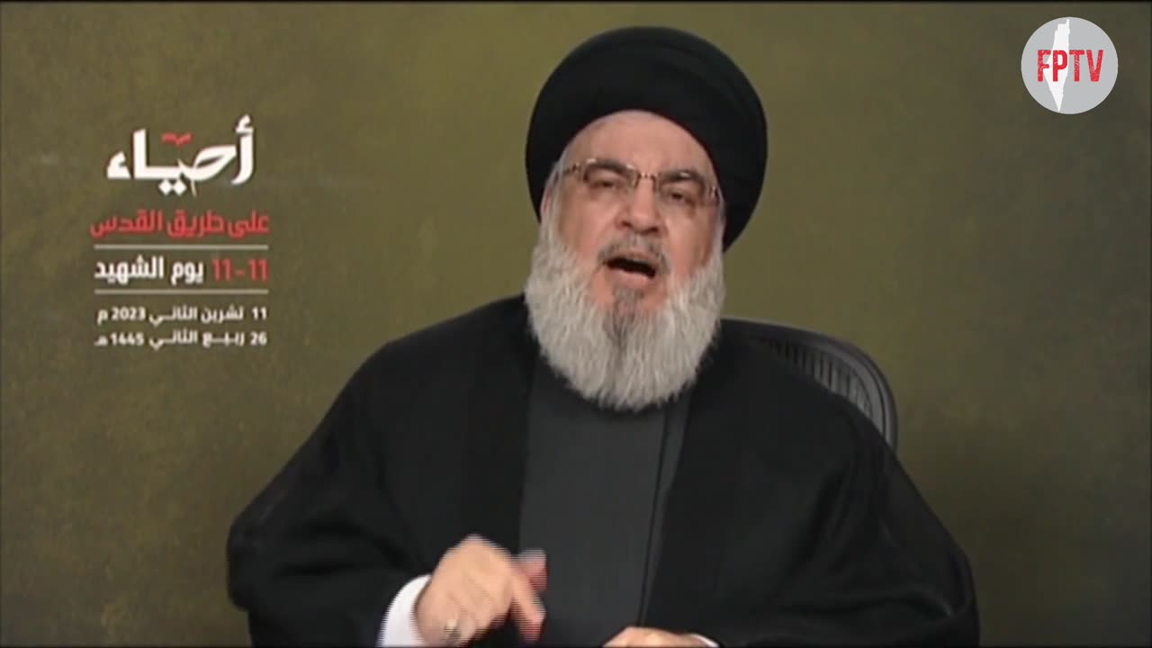 Sayyed Hasan Nasralah's speech on Martyrs Day 11/11/2023