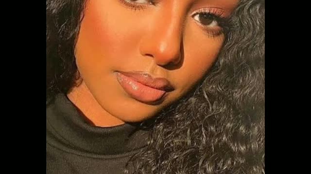 An exceptional beauty of black Ladies🌹