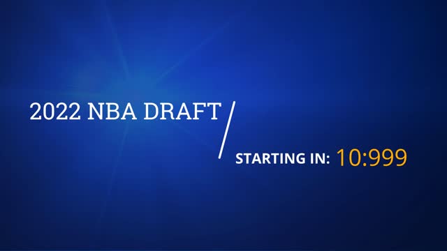 2022 NBA Draft - Live 1st & 2nd Round