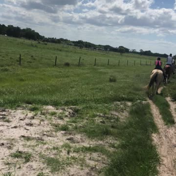 Having fun at river ranch