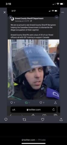 OTTAWA, GET HIS FACE OUT, FOREIGN OCCUPATION