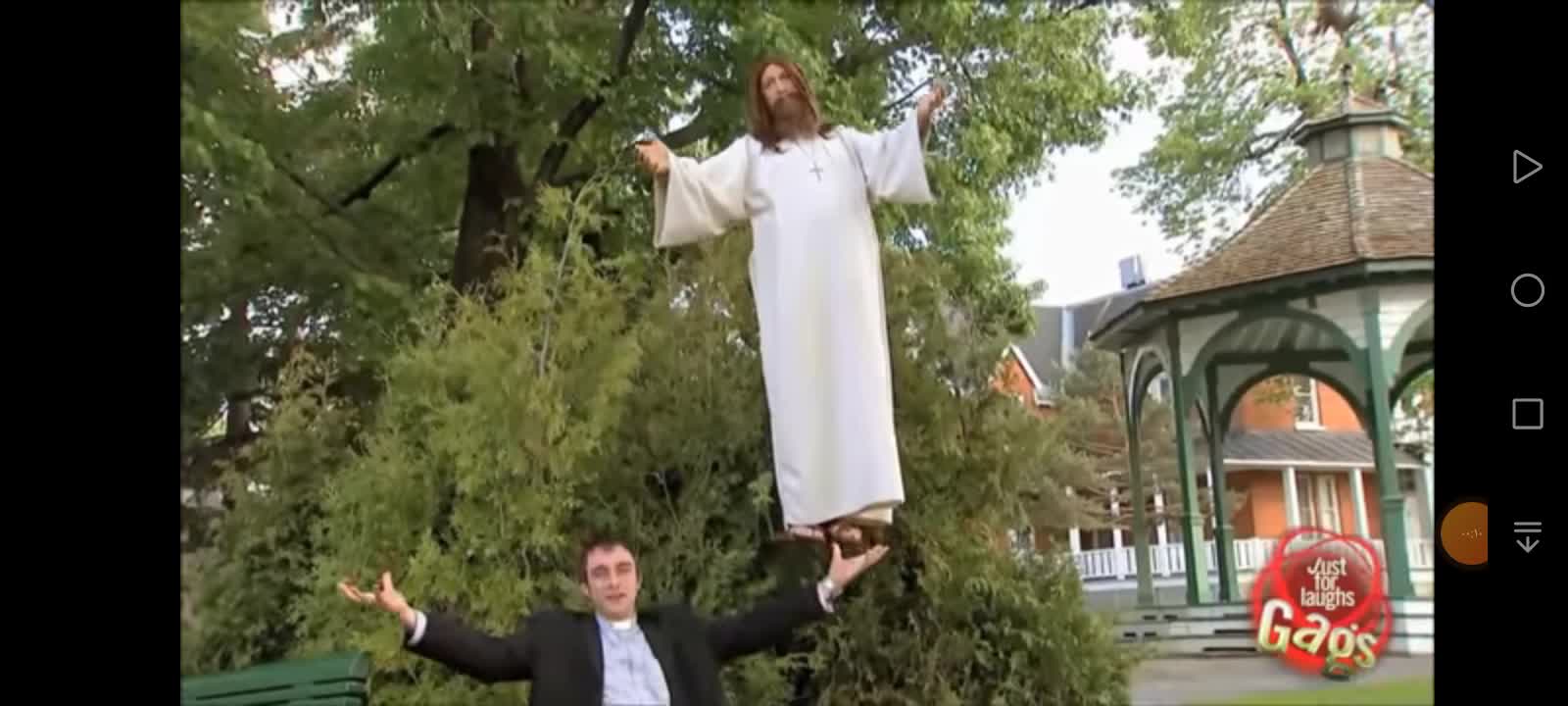 The false Christ mocks