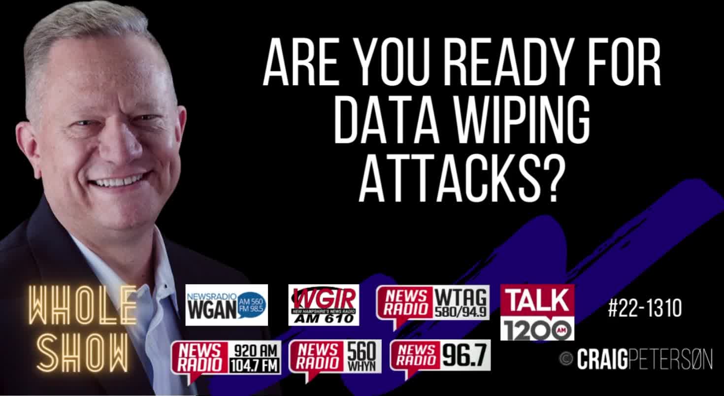 Are You Ready For Data Wiping Attacks?