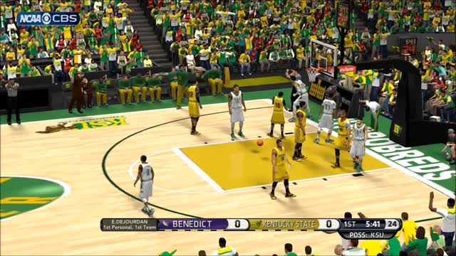 NBA 2k14 HBCU Basketball Mod Benedict College vs Kentucky State