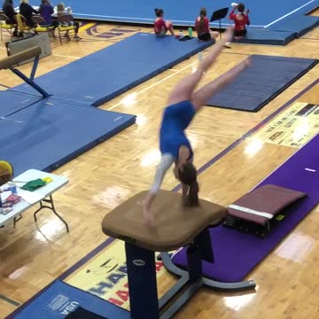 Gymnastics Ft. Pierre vault Gip 2nd