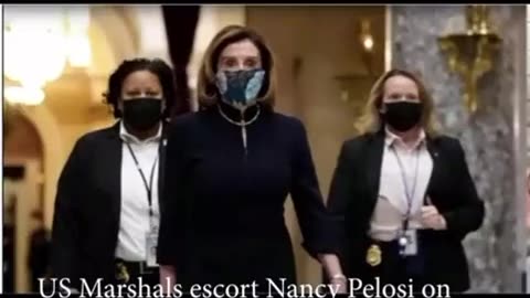 Nancy Pelosi arrested by US marshalls 1/20/21