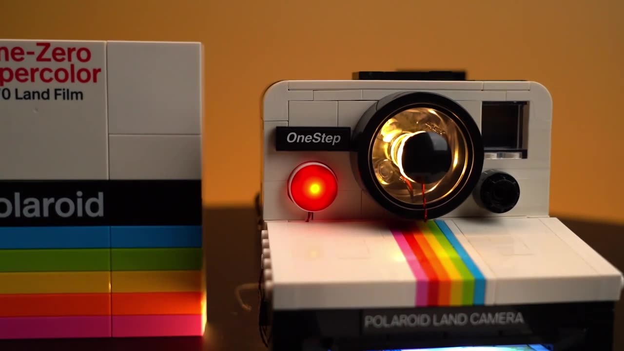 Brick Bling LED Light 21345 Set for Polaroid OneStep SX-70 Camera check description to buy