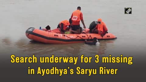 Search underway for 3 missing in Ayodhya’s Saryu River...