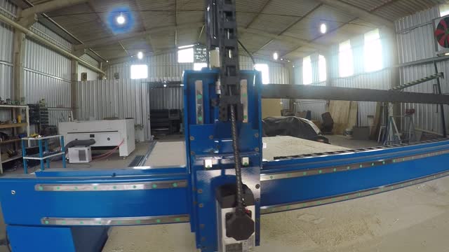 Testando Router CNC de 5 Metros