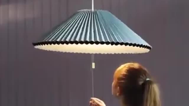 A lamp that adjusts to how you want the light