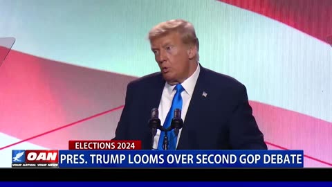 Pres. Trump Looms Over Second GOP Debate