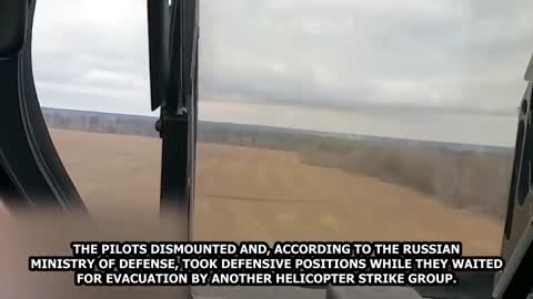 Russian KA 52 Being shot down by Ukrainian Forces