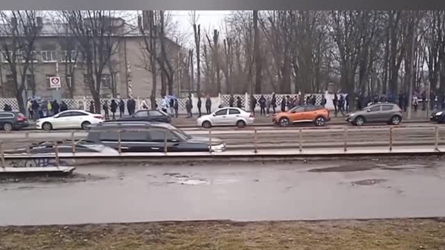 Ukrainians will fight to the end. The queue at the blood donation point. Russia attacks Ukraine