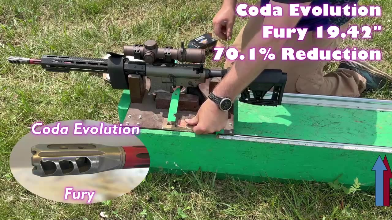 Best AR-15 Muzzle brake/ Comp test Quick veiw (Apollo Max, Hypertap, Hollywood, Coda Fury, Dragon