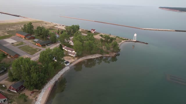 Summertime in Grand Marais, Michigan