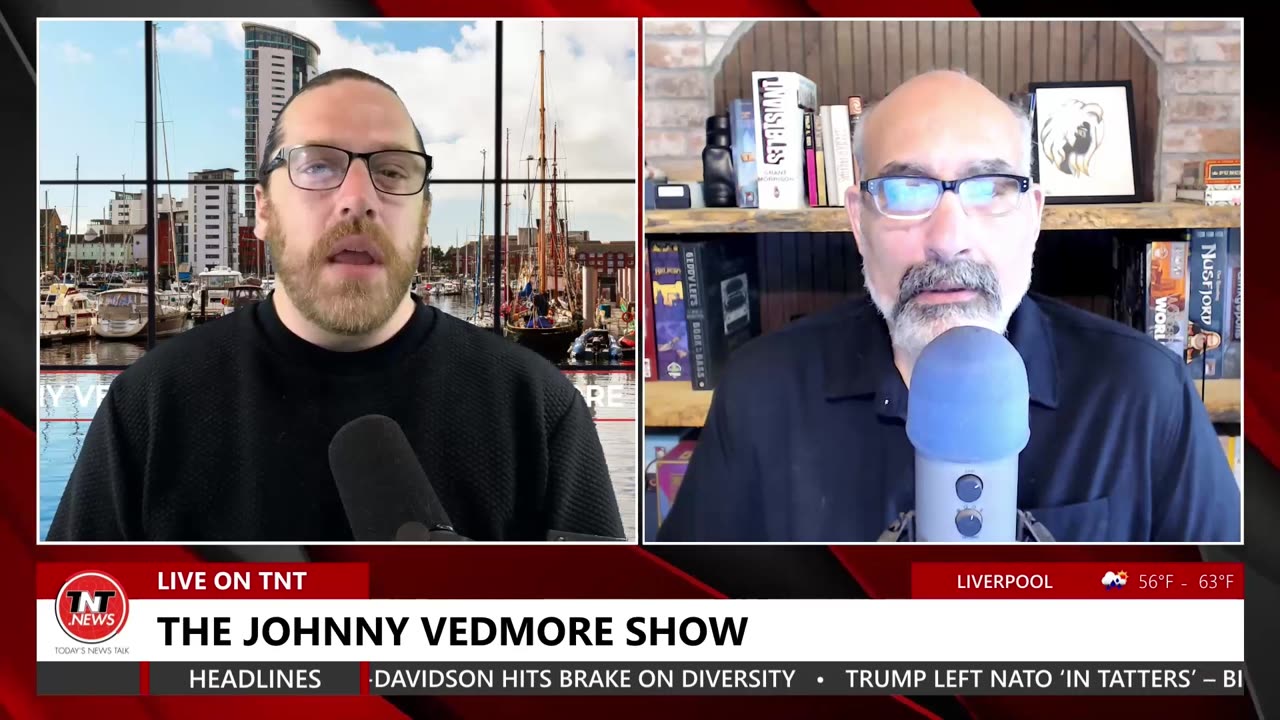 Is Kamala Harris an Idiot with Tom Luongo on The @JohnnyVedmore Show on @tntradiolive