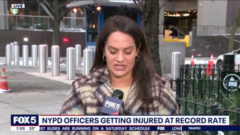 NYPD Deputy Commissioner Kaz Daughtry is sounding the alarm on police assaults