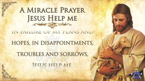 A Miracle Prayer - Jesus Help me