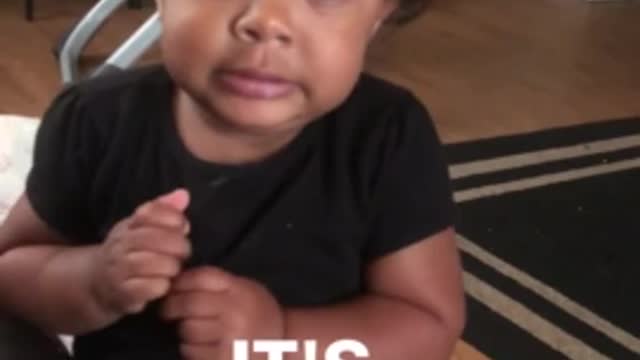 Dramatic kid thinks she found a terrible mistake