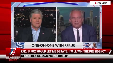 RFK: If Fox Would Let Me Debate, I Will Win The Presidency