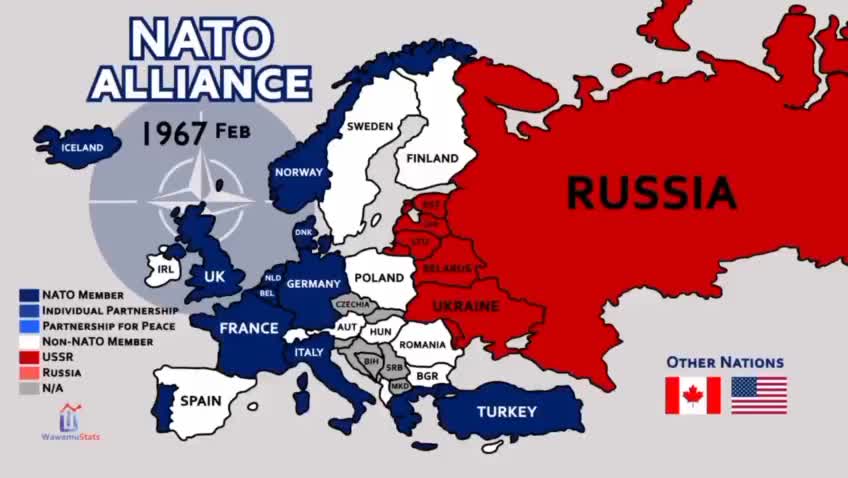 NATO Growth Since 1949