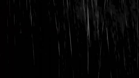 Rain sounds for sleeping, black screen included