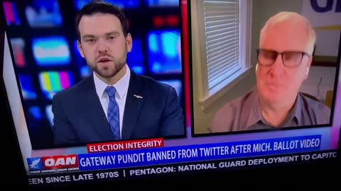 02/09/21 Jim Hoft on OAN Jack Posobiec video of election cheating