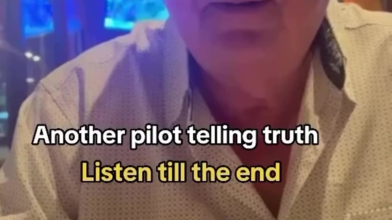 Another pilot telling the truth.