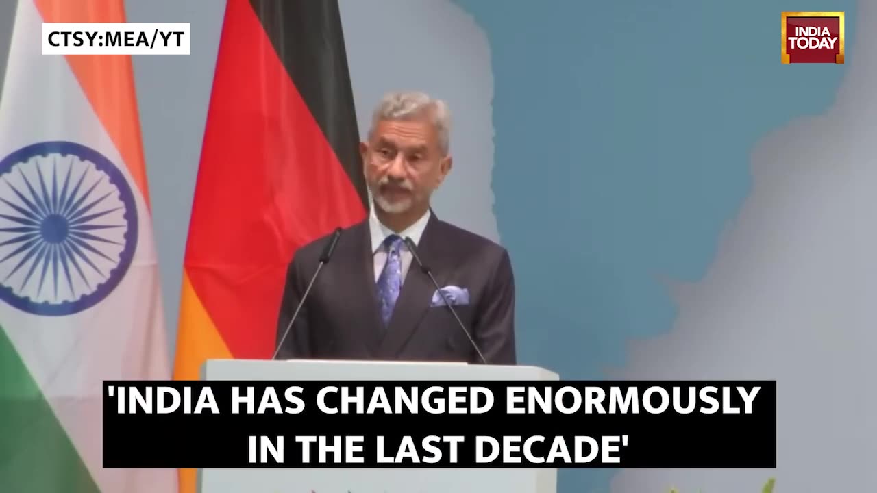 'India Has Changed Enormously In The Last Decade'_ EAM S Jaishankar At Berlin Conference