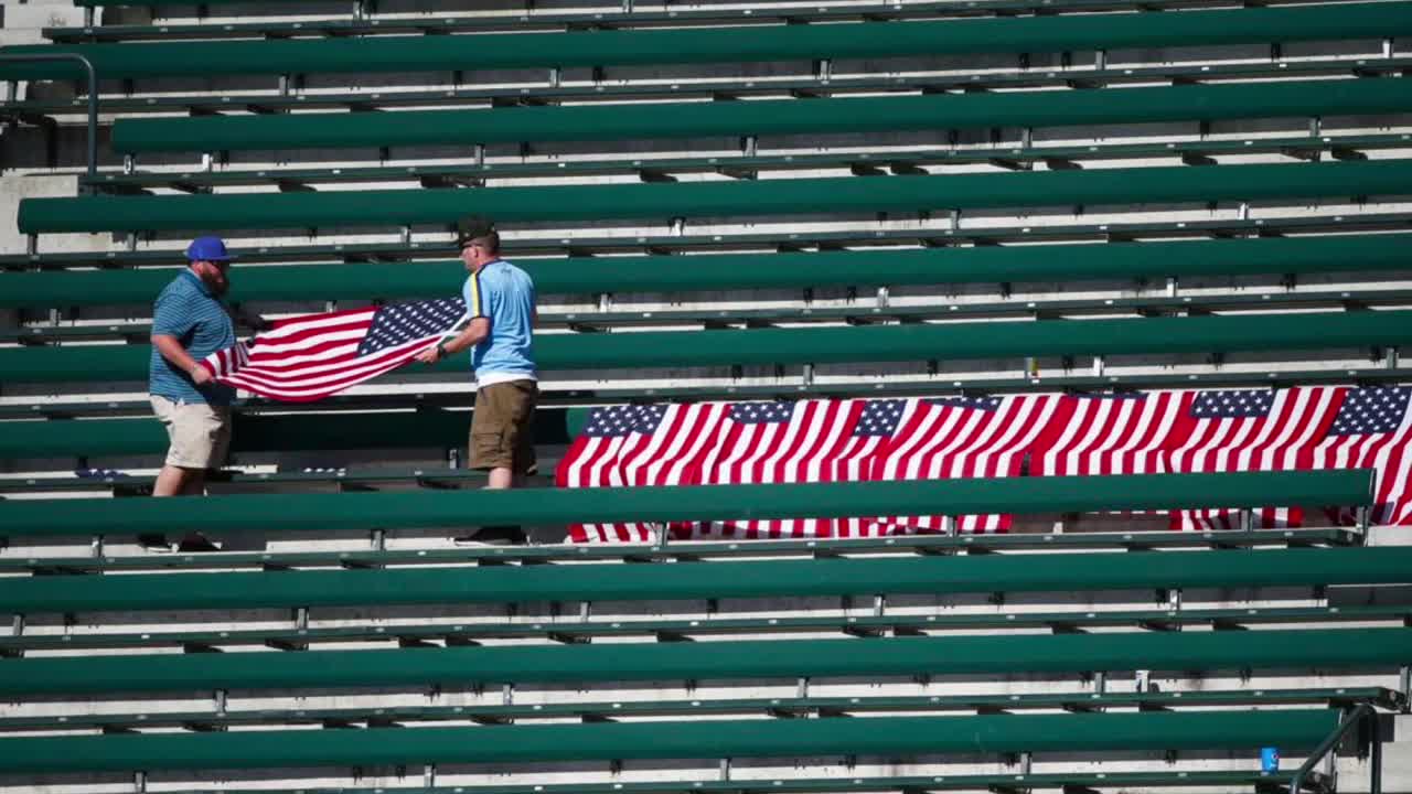 Flag display at T- Mobile