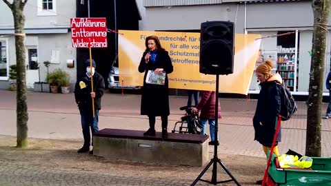 Gütersloh 07.03.21 Spaziergang Rede: Geht es noch um Corona ? Rechtliches und Aussichten.