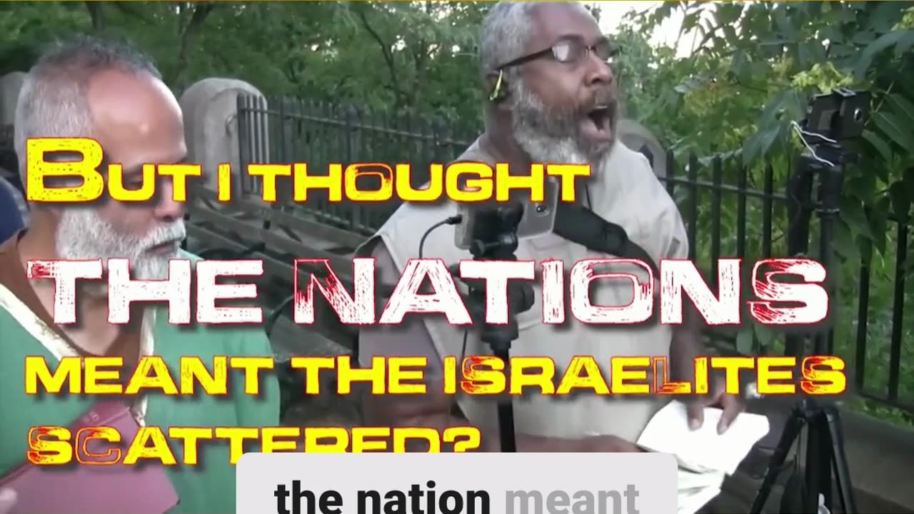 Sam Shamoun STREET DEBATE Vs. Black Hebrew ISRAELITES