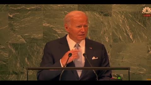 Joe Biden Addresses United Nations - $369B TOWARDS CLIMATE CHANGE