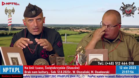 Rodacy Kamraci. 2023.08.12. Brak nam kultury... Wojciech Olszański, Marcin Osadowski. NPTV.