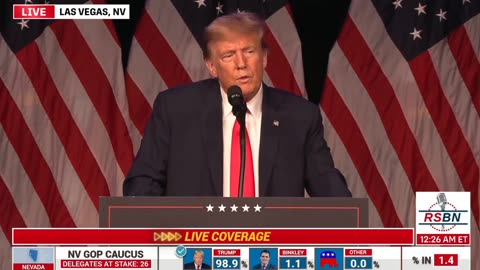 Trump wins Nevada - Feb 8, 2024