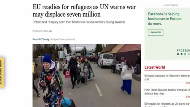 Ukraine overload of mis-information by the mainstream