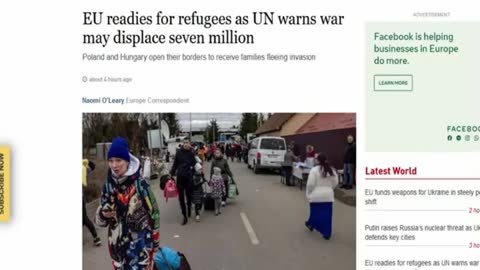 Ukraine overload of mis-information by the mainstream