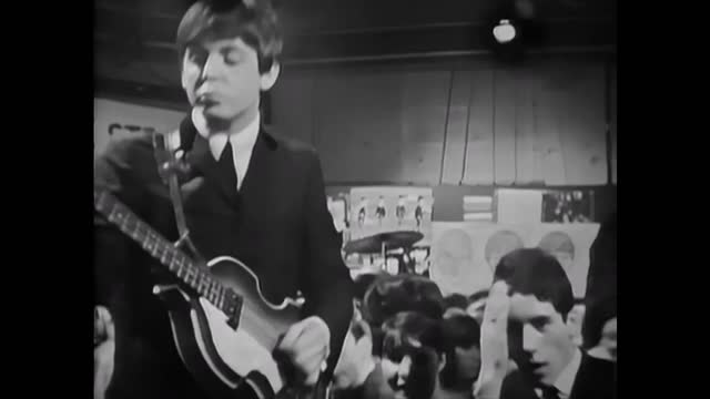 The Beatles - On The Ready, Steady, Go! 1964 60fps [HD] Original Audio