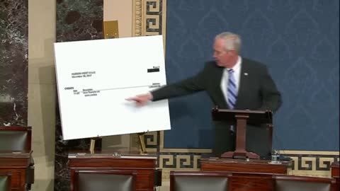 Dems Sit In Silence As Sen. Ron Johnson Shows $1M Hunter Biden Receipt from the CCP