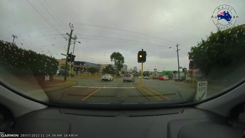 Do not drive like this. What is the point of this anyway