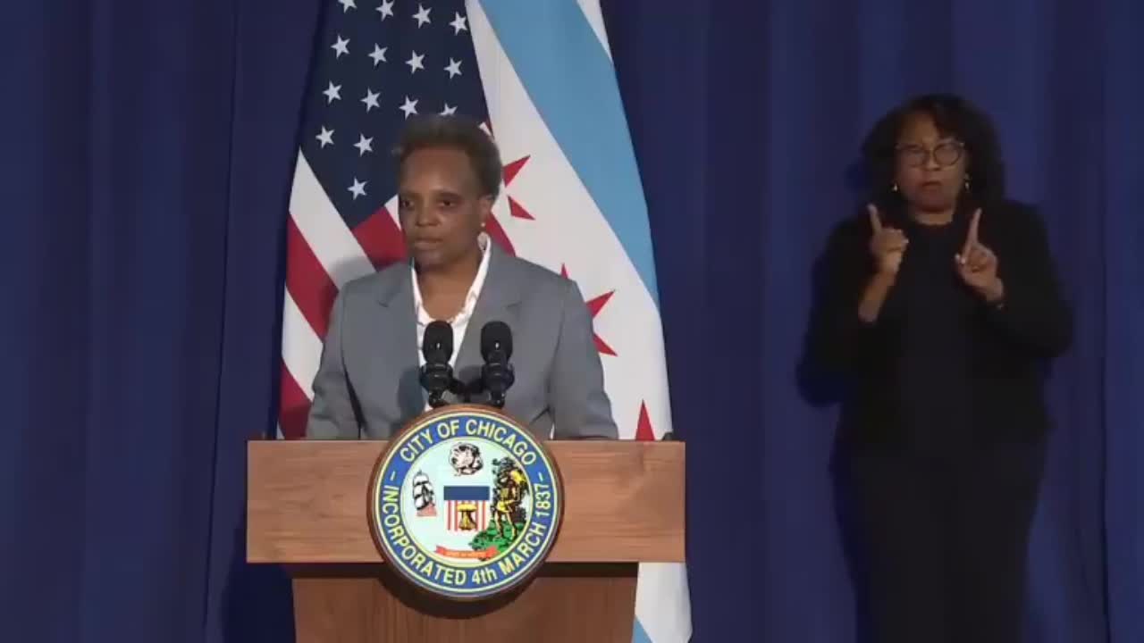 Chicago Mayor Lightfoot "We're Not Gonna Hesitate To Take The President To Court"