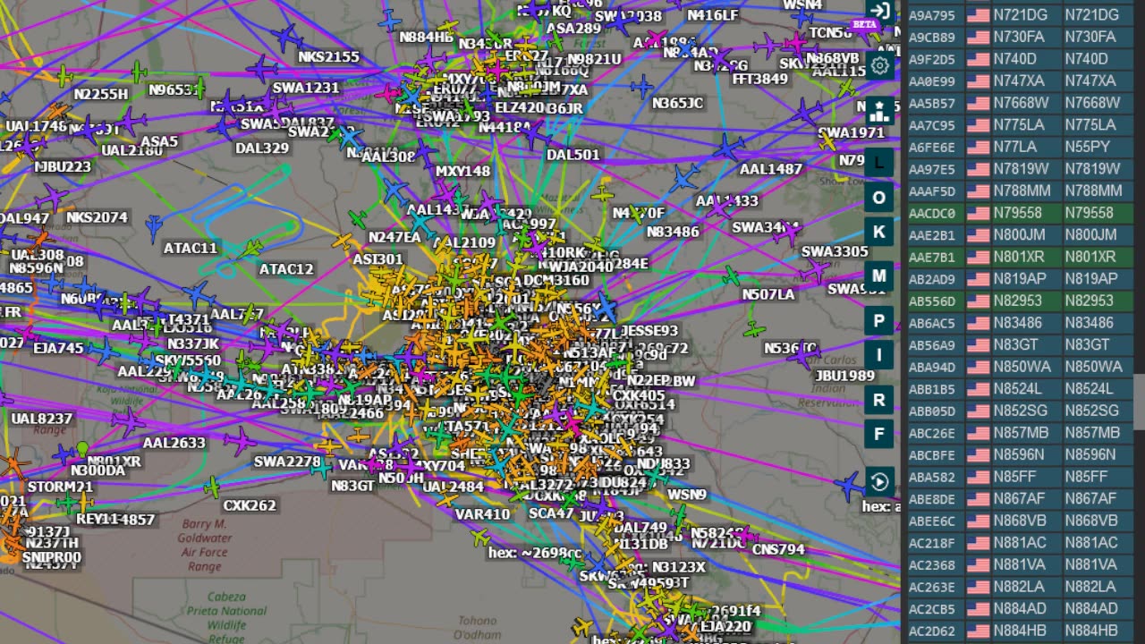 Transpac Today Slideshow - Airplane Mafias in 2024 - KDVT - China -